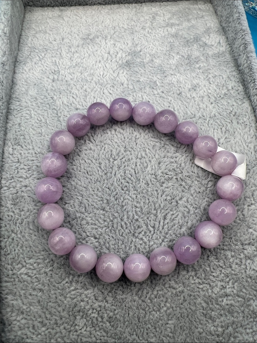 Lavender Kunzite Beaded Stretch Bracelet - Women's Jewelry